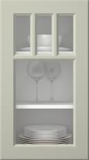 Värvitud uks, Pigment, PM40KA, Sage (clear klaas)