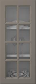 Värvitud uks, Pigment, PM40RUK, Sparrow (clear klaas)