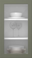 Värvitud uks, Petite, PM60LA, Rosemary (clear klaas)