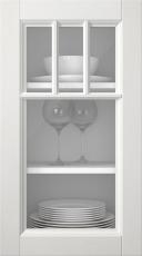 Kasepuidust uks, Woody, PP25KA, Lasuurvalge (clear klaas)