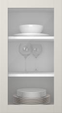 Kasepuidust uks, Frame, PP60LA, Chalk (clear klaas)