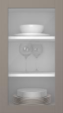 Kasepuidust uks, Frame, PP60LA, Mountain (clear klaas)