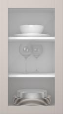 Kasepuidust uks, Frame, PP60LA, Lily (clear klaas)