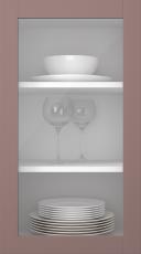 Kasepuidust uks, Frame, PP60LA, Fig (clear klaas)