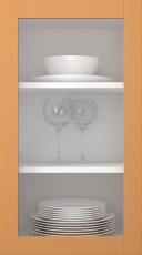 Kasepuidust uks, Frame, PP60LA, Saffron (clear klaas)