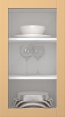 Kasepuidust uks, Frame, PP60LA, Mustard (clear klaas)