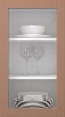 Kasepuidust uks, Frame, PP60LA, Mocha (clear klaas)