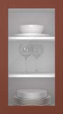 Kasepuidust uks, Frame, PP60LA, Umbra (clear klaas)