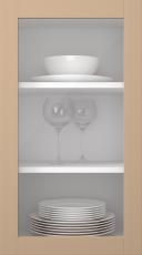 Kasepuidust uks, Frame, PP60LA, Cinnamon (clear klaas)