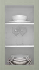 Kasepuidust uks, Frame, PP60LA, Olive (clear klaas)