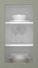 Kasepuidust uks, Frame, PP60LA, Basilica (clear klaas)