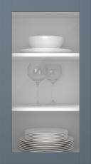 Kasepuidust uks, Frame, PP60LA, Denim (clear klaas)