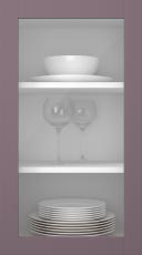 Kasepuidust uks, Frame, PP60LA, Lavender (clear klaas)