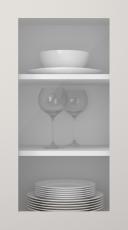 Värvitud uks, Preesens, TM10LA, Arctic White (clear klaas)