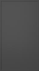 Kasepuidust uks, Rim, TP12P, Graphite Grey