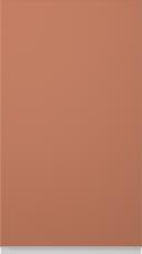 Kasepuidust uks M-Classic TP43P4A, Brick (ph49 valge käepide)