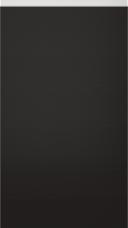 Tammepuidust uks M-Classic TP43V4Y, Must (ph49 valge käepide)