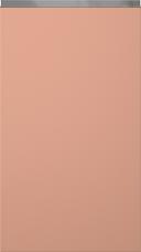 Kasepuidust uks Classic TP47P4A, Peach (ph50 MetalGrey käepide)