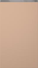 Kasepuidust uks Classic TP47P4A, Almond (ph50 MetalGrey käepide)