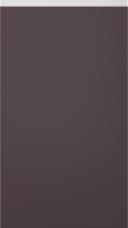 Kasepuidust uks Classic TP47P4A, Aubergine (ph49 valge käepide)