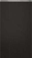 Kasepuidust uks Classic TP47P4Y, Must (ph50 MetalGrey käepide)