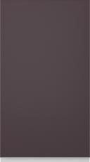 Kasepuidust uks Classic TP47P4Y, Aubergine (ph49 valge käepide)