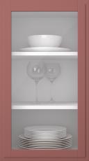Kasepuidust uks, Format, TP68LA, Gooseberry (clear klaas)