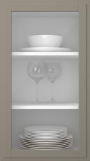 Kasepuidust uks, Format, TP68LA, Stone Grey (clear klaas)