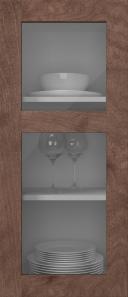 Kasepuidust uks, M-Concept, WS21KPOLA2, Pekaanipähklid (clear klaas)