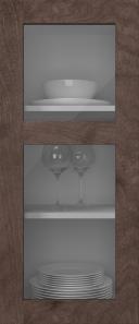 Kasepuidust uks, M-Concept, WS21KPOLA2, Pähkli (clear klaas)