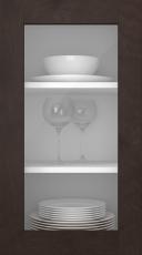 Kasepuidust uks, M-Concept, WS21LA, Kastan (clear klaas)