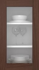 Tammepuidust uks, M-Concept, WS21LA, Pekaanipähklid (clear klaas)