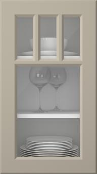 Värvitud uks, Pigment, PM40KA, Dune (clear klaas)