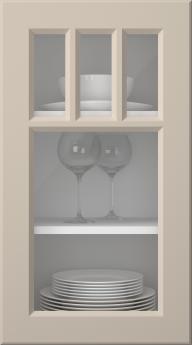 Värvitud uks, Pigment, PM40KA, Cashmere (clear klaas)