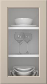 Värvitud uks, Pigment, PM40LA, Cashmere (clear klaas)