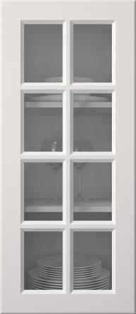 Värvitud uks, Pigment, PM40RUK, Kitt (clear klaas)