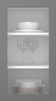 Kasepuidust uks, Frame, PP60LA, Rock (clear klaas)