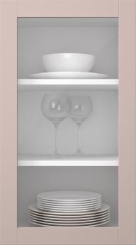 Kasepuidust uks, Frame, PP60LA, Raspberry (clear klaas)