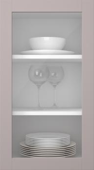 Kasepuidust uks, Frame, PP60LA, Shell (clear klaas)