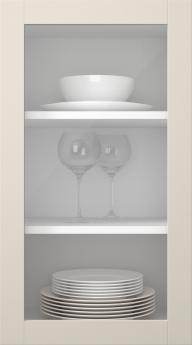 Kasepuidust uks, Frame, PP60LA, Vanilla Cream (clear klaas)