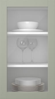 Kasepuidust uks, Frame, PP60LA, Olive (clear klaas)