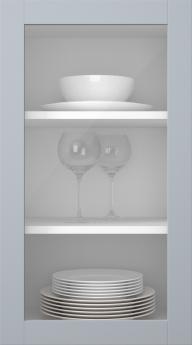 Kasepuidust uks, Frame, PP60LA, Pewter (clear klaas)