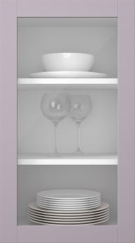 Kasepuidust uks, Frame, PP60LA, Lilac (clear klaas)