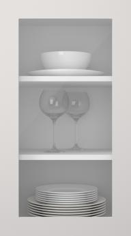 Värvitud uks, Preesens, TM10LA, Kitt (clear klaas)