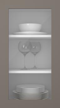 Värvitud uks, Style, TM40LA, Sparrow (clear klaas)