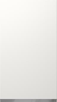 Lakitud uks, Variant, TML874A, White, satin (ph50 MetalGrey käepide)