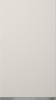 Lakitud uks, Variant, TML874A, Seashell white, matt (ph50 MetalGrey käepide)