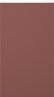 Lakitud uks, Variant, TML874Y, Rusty red, matt  (ph49 valge käepide)