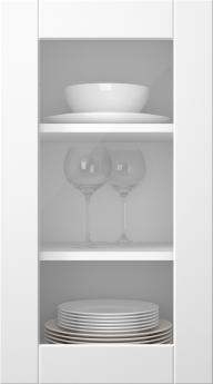 Värvitud uks, Stripe, TMU11LA, Valge (clear klaas)