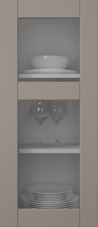 Värvitud uks, Simple, TMU13KPOLA2, Stone Grey (clear klaas)